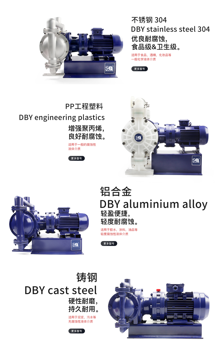 DBY-50不锈钢电动隔膜泵